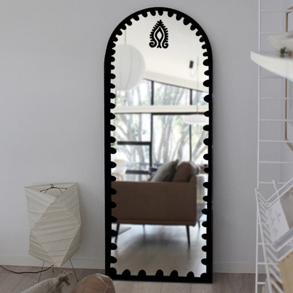 Dreams Decorative Wall Mirror - Wall Mounted Painted Mirror in Metal Frame Dubai