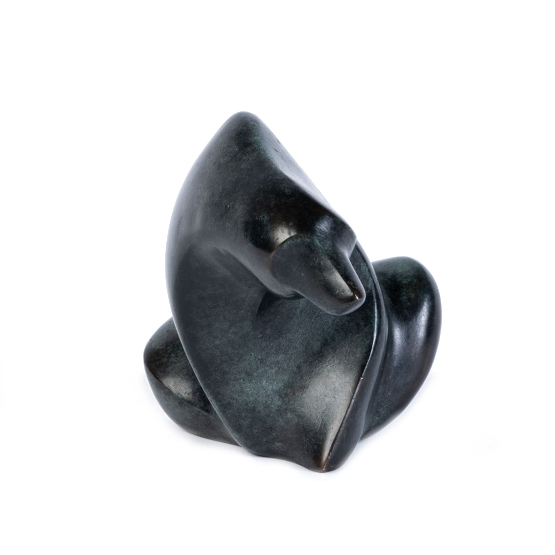 EISBÄR Bronze Sculpture - Contemporary Polar Bear Figures By Cordula Dobes