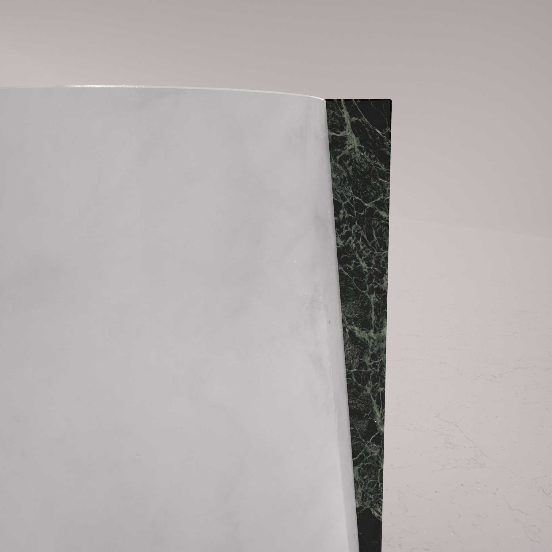 Carrara Marble Vase - Modern Italian Designer Furniture & Decor Dubai