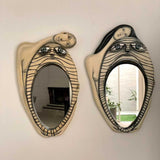 Embrace 3D Decorative Wall Mirror - Artistic Handmade 3D Wall Art