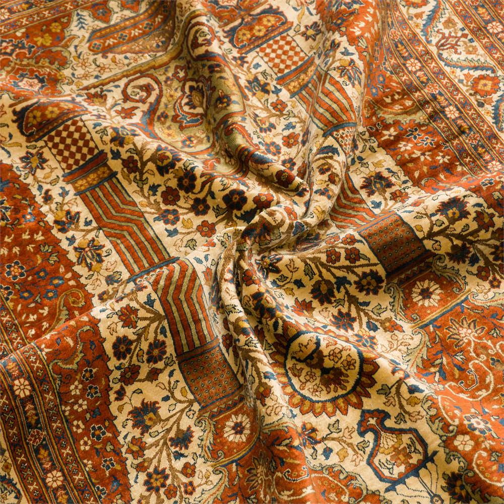 Eyvan Heriz Persian Carpet Silk 124x169, Authentic Vintage Rugs & Kilims in Dubai
