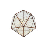 Glass Terrarium, Light Up Geometric Glass & Copper Terrariums in Dubai