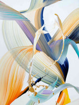 Colorful Abstract Painting For Interior Design By Nikolaos Schizas in Dubai