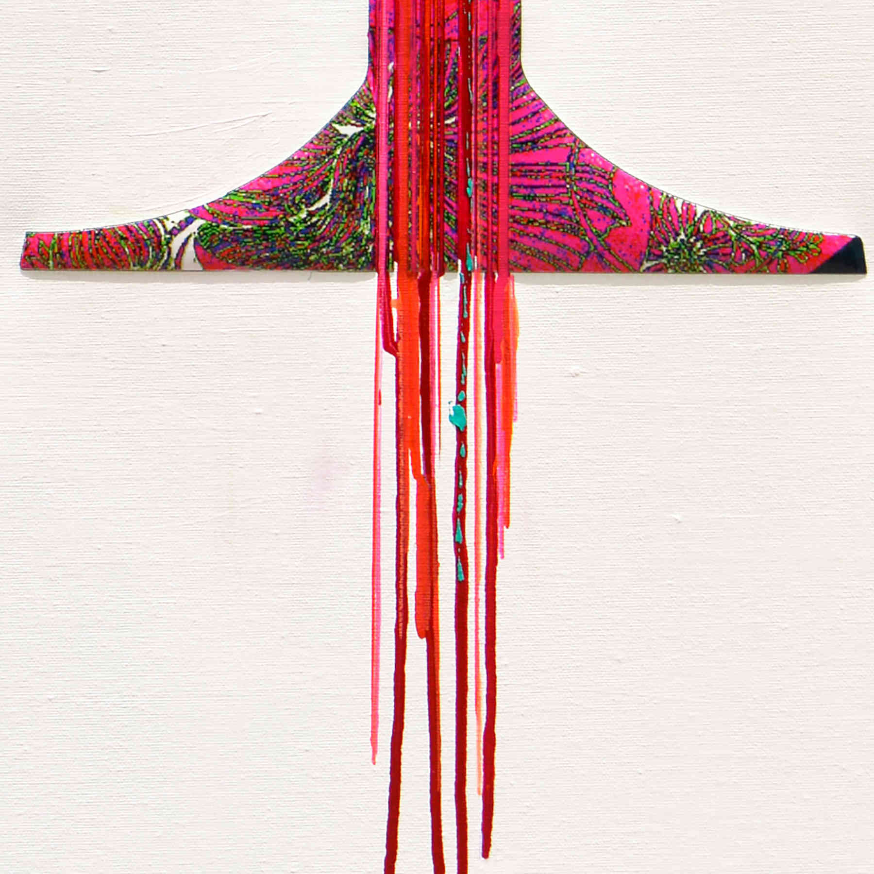 Ace Of Spade Print On Canvas Artwork - Modern Visual Arts By Petra Kaltenbach