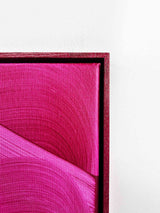 Magenta Abstract Painting For Interior Design By Nikolaos Schizas in Dubai