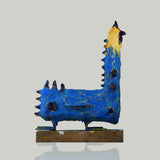 Vang Zan Paper Mache Roosterr Sculpture By Hamed Mashmouli in Dubai