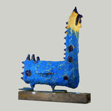 Vang Zan Paper Mache Roosterr Sculpture By Hamed Mashmouli in Dubai