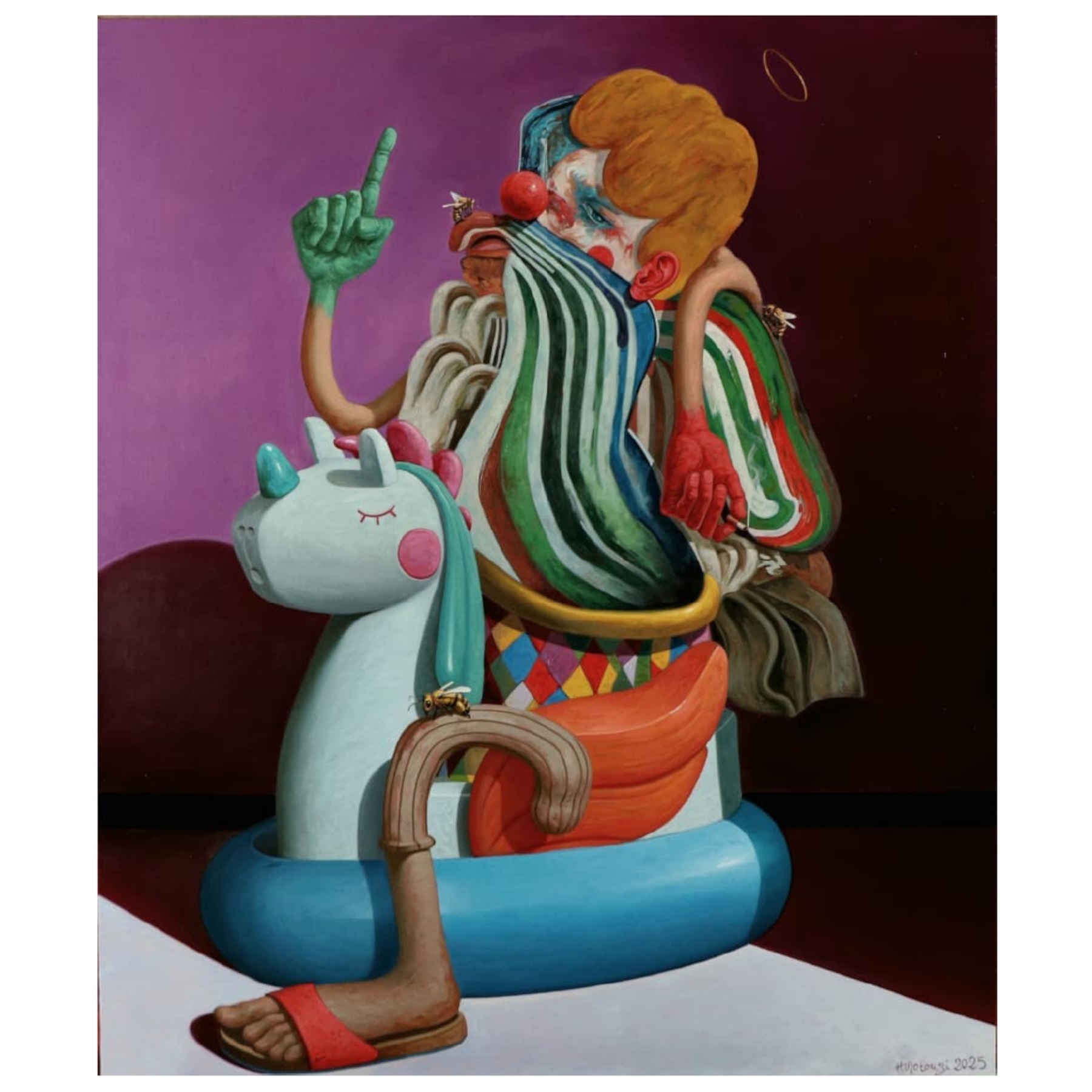 Contemporary Oil Painting By Hamed Norouzi in Dubai