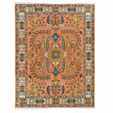 Medallion Hamedan Persian Carpet 125x170, Tribal Handmade Wool Rugs & Kilims in Dubai