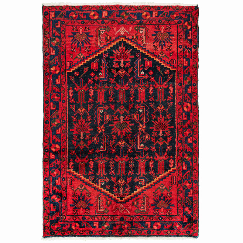 Nomadic Hamedan Persian Carpet 107x158, Handmade Wool Rugs & Kilims in Dubai