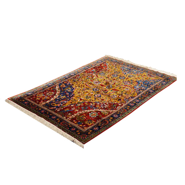 Hooman Heriz Persian Rug Silk 164x243