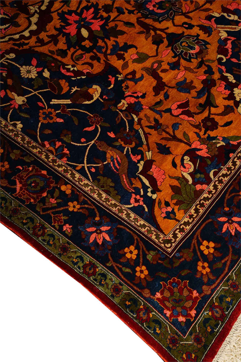 Hooman Heriz Persian Rug Silk 164x243