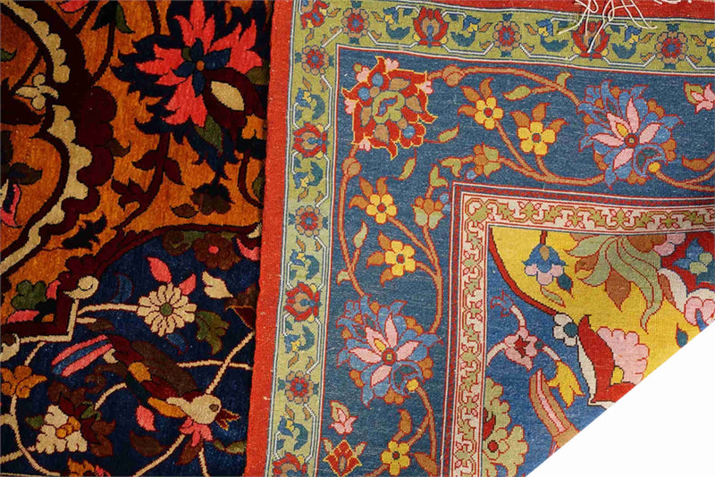 Hooman Heriz Persian Rug Silk 164x243