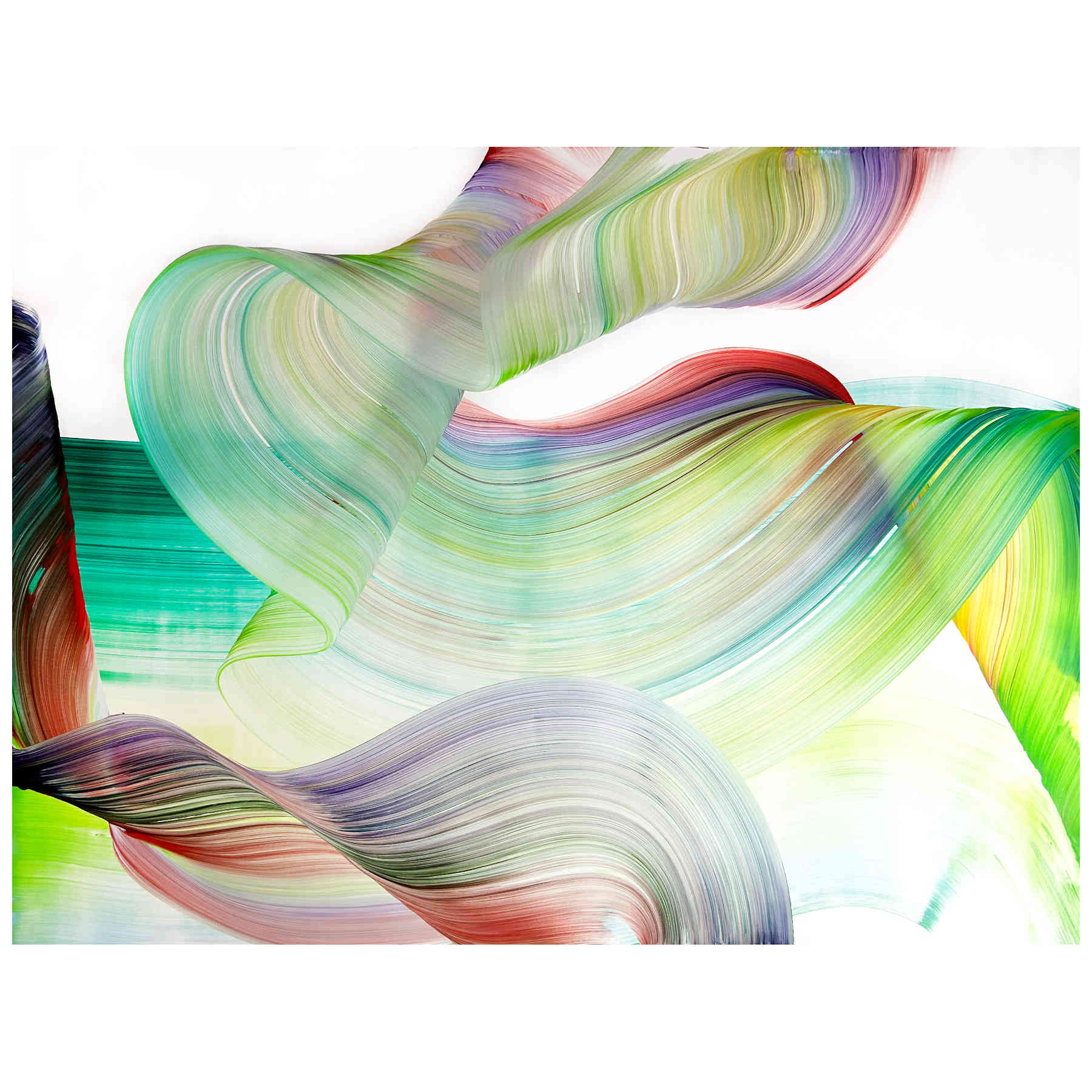 Colorful Abstract Painting For Interior Design By Nikolaos Schizas in Dubai