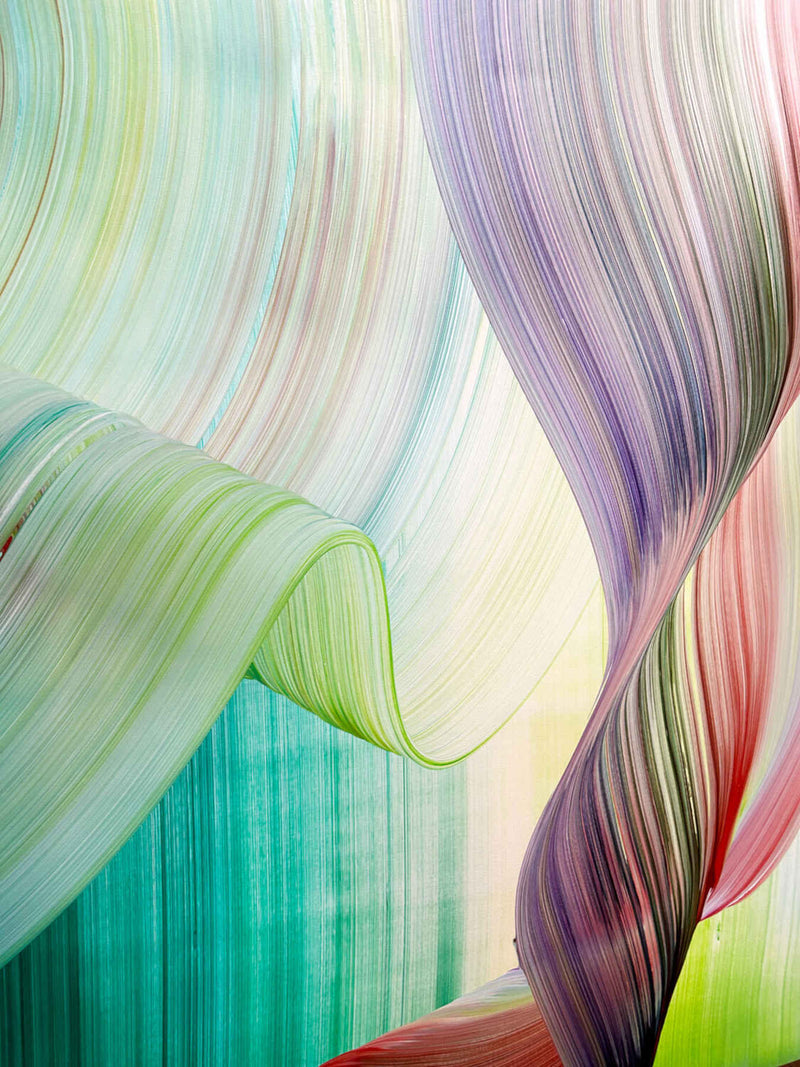 Colorful Abstract Painting For Interior Design By Nikolaos Schizas in Dubai