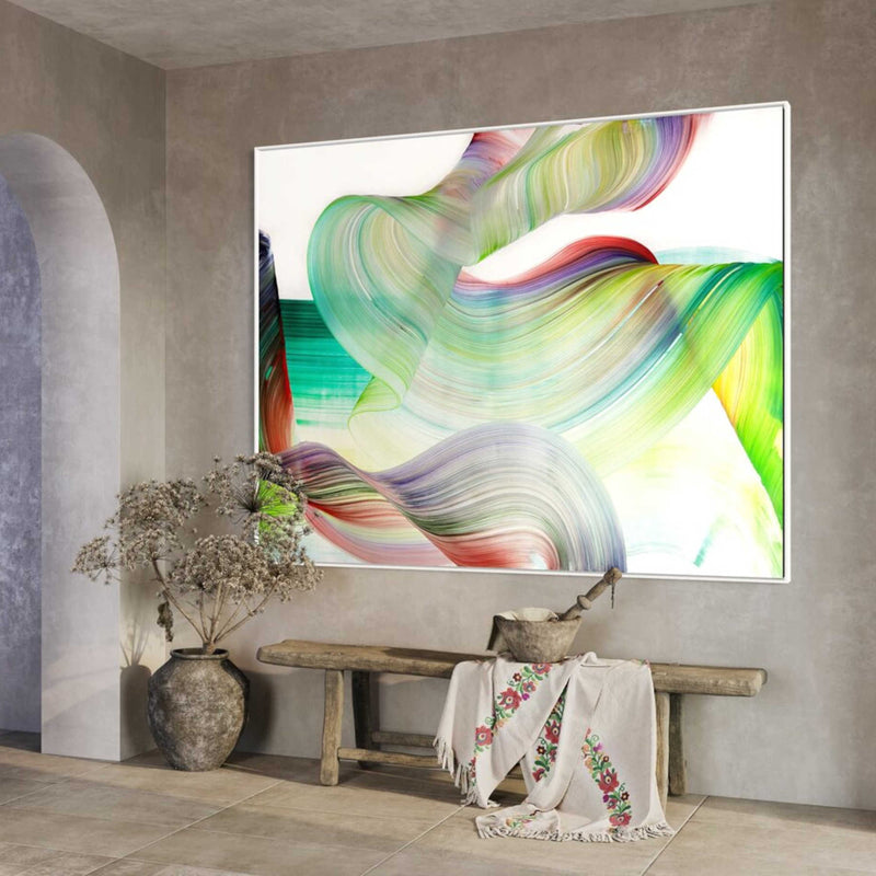 Colorful Abstract Painting For Interior Design By Nikolaos Schizas in Dubai
