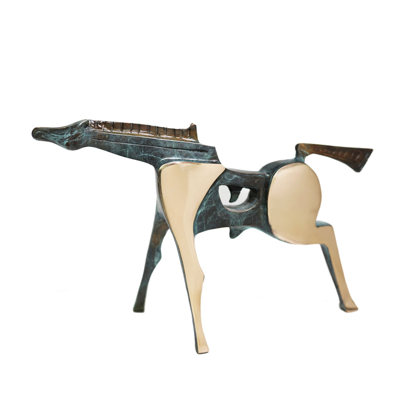 Horse Series Bronze Sculpture - Contemporary Collectible Horse Statues By Sadegh Adham in Dubai