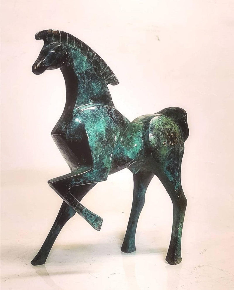 Horse Series Bronze Sculpture - Contemporary Collectible Horse Statues Sadegh Adham in Dubai