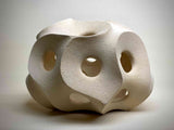 Huecos Stoneware Clay Sculpture, Contemporary Statues By Gabriel Rivera 