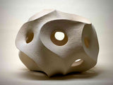 Huecos Stoneware Clay Sculpture, Contemporary Statues By Gabriel Rivera 