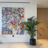 Acrylic On Canvas Painting - Saloomeh Golnaraghi Visual Artworks for interior design in Dubai