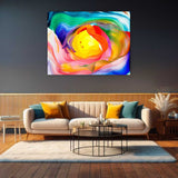 Colorful Abstract Painting For Interior Design By Nikolaos Schizas in Dubai
