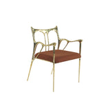 INK Golden Brass Dining Chair, Designer Furniture in Dubai