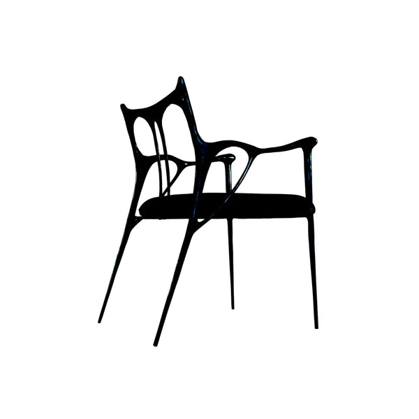 INK Blackened Brass Dining Chair, Designer Furniture in Dubai
