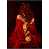 Contemporary Miniature Oil Painting By Alemeh Bagherian in Dubai