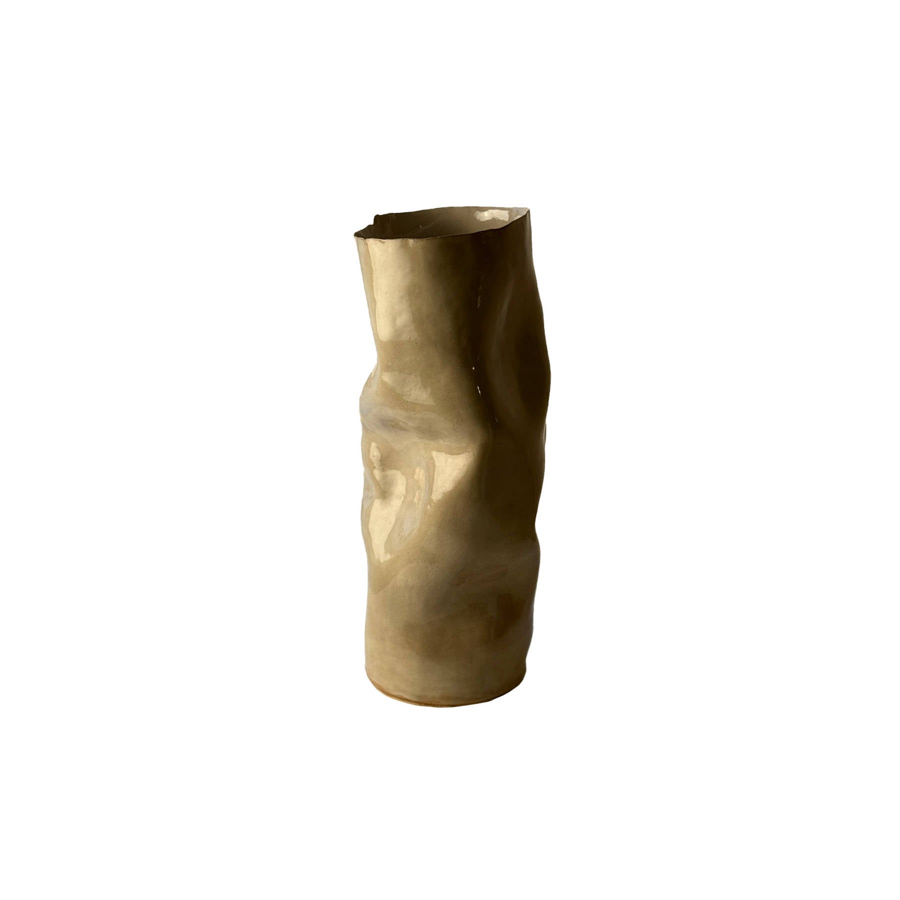 Irregular shaped Ceramic Vase and Decorative Art by Madar Al Suwaidi