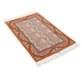 Moharamat Isfahan Persian Carpet 110x166, Handmade Tribal Wool & Silk Rugs in Dubai