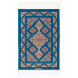 Kazak Isfahan Persian Carpet 100x150, Handmade Tribal Wool & Silk Rugs in Dubai