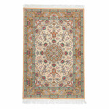 Medallion Isfahan Persian Carpet 122x182,  Handmade Tribal Wool & Silk Rugs in Dubai