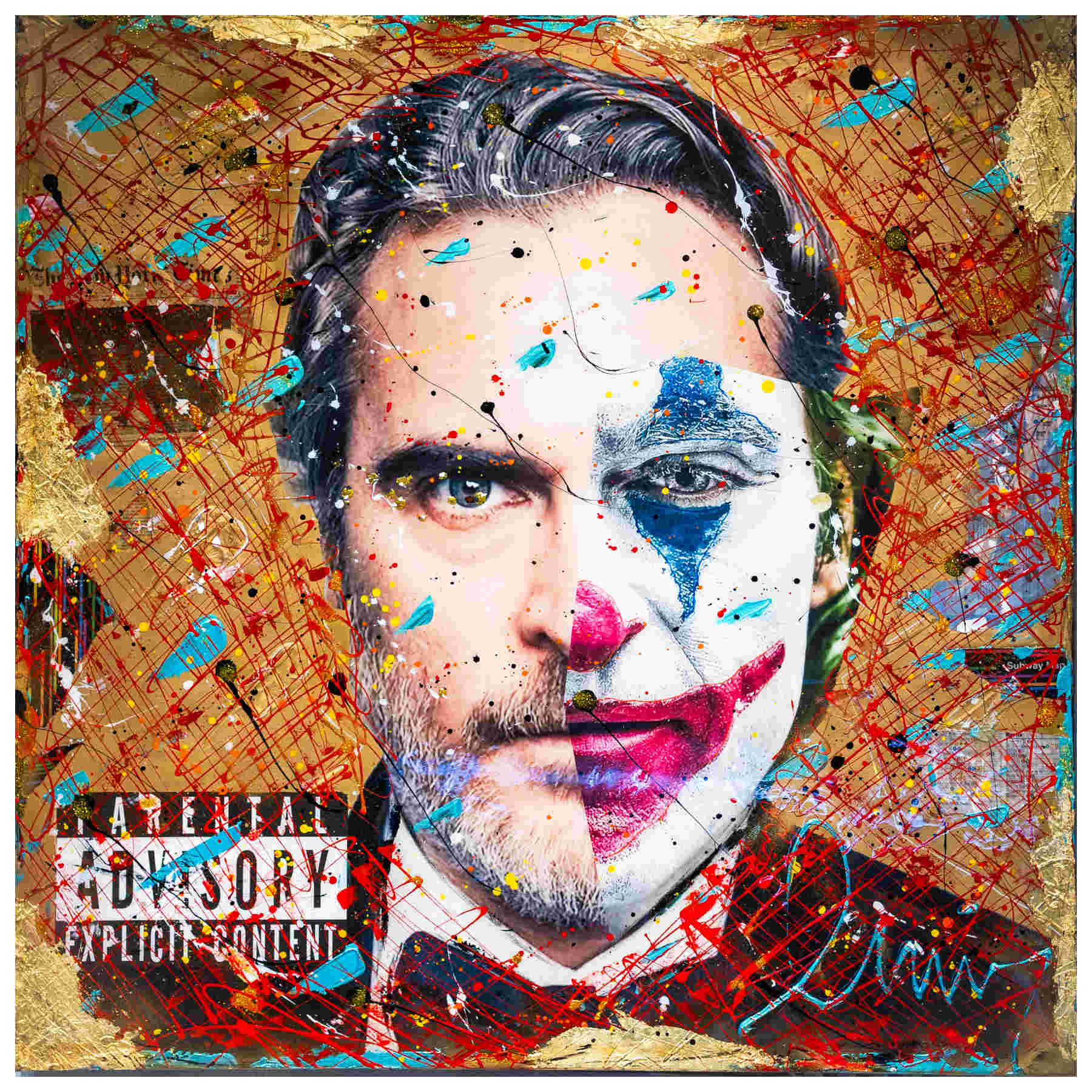 The Joker Contemporary Pop Art Painting in Dubai
