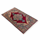 Royal Kerman Persian Carpet 90x145, Handmade Tribal Wool & Silk Rugs in Dubai