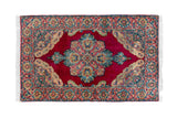 Royal Kerman Persian Carpet 90x145, Handmade Tribal Wool & Silk Rugs in Dubai