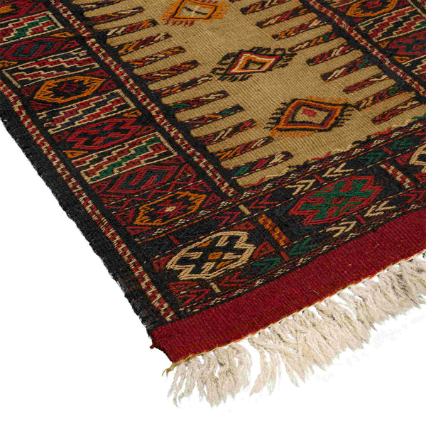 Nomadic Khorasan Persian Kilim 50x185, Authentic Tribal Rugs & Kilims Dubai