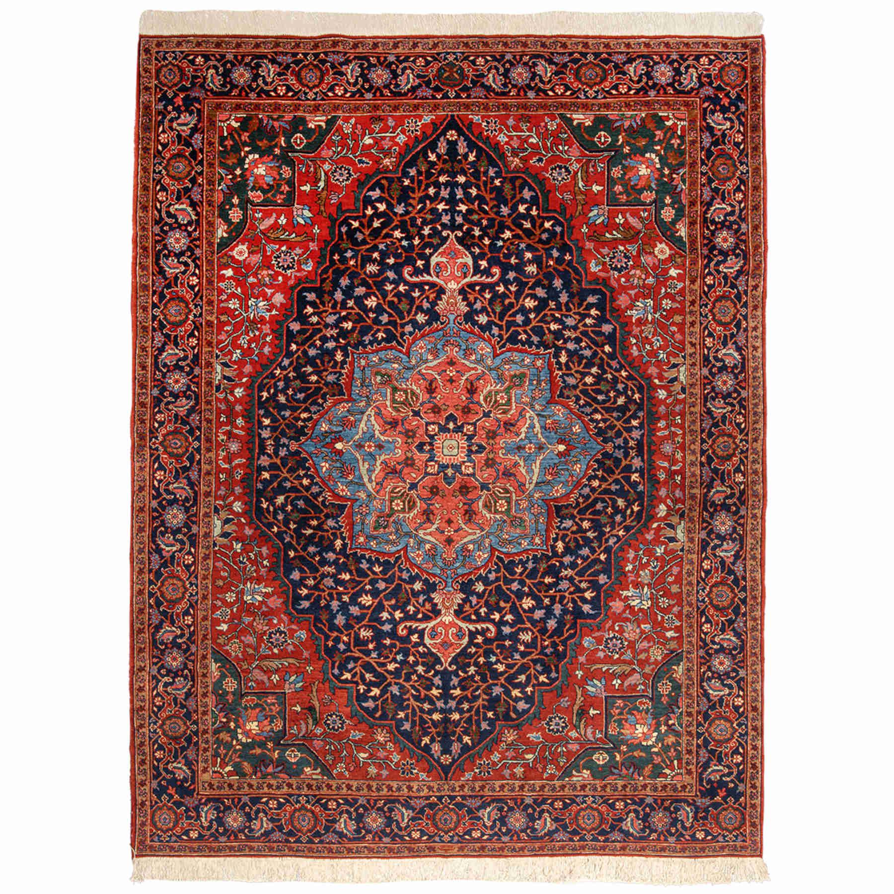 Khoshrou Heriz Persian Carpet Wool 190x245, Authentic Vintage Rugs & Kilims in Dubai