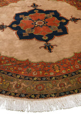 Khousheh Heriz Persian Carpet Silk 160x160, Authentic Vintage Rugs & Kilims in Dubai