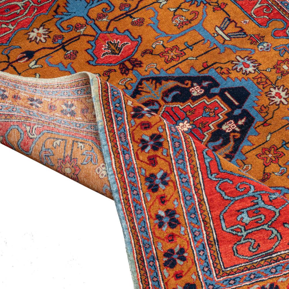 Kimia Heriz Persian Carpet Wool 122x150, Authentic Vintage Rugs & Kilims in Dubai