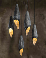 Contemporary Ceiling Lamp Set of 5, Organic Bionic Design By Pavel Vishnevsky