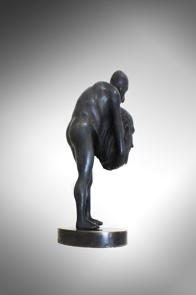 Kolbar Series Bronze Sculpture, Contemporary Statues By Keivan Beiranvand in Dubai