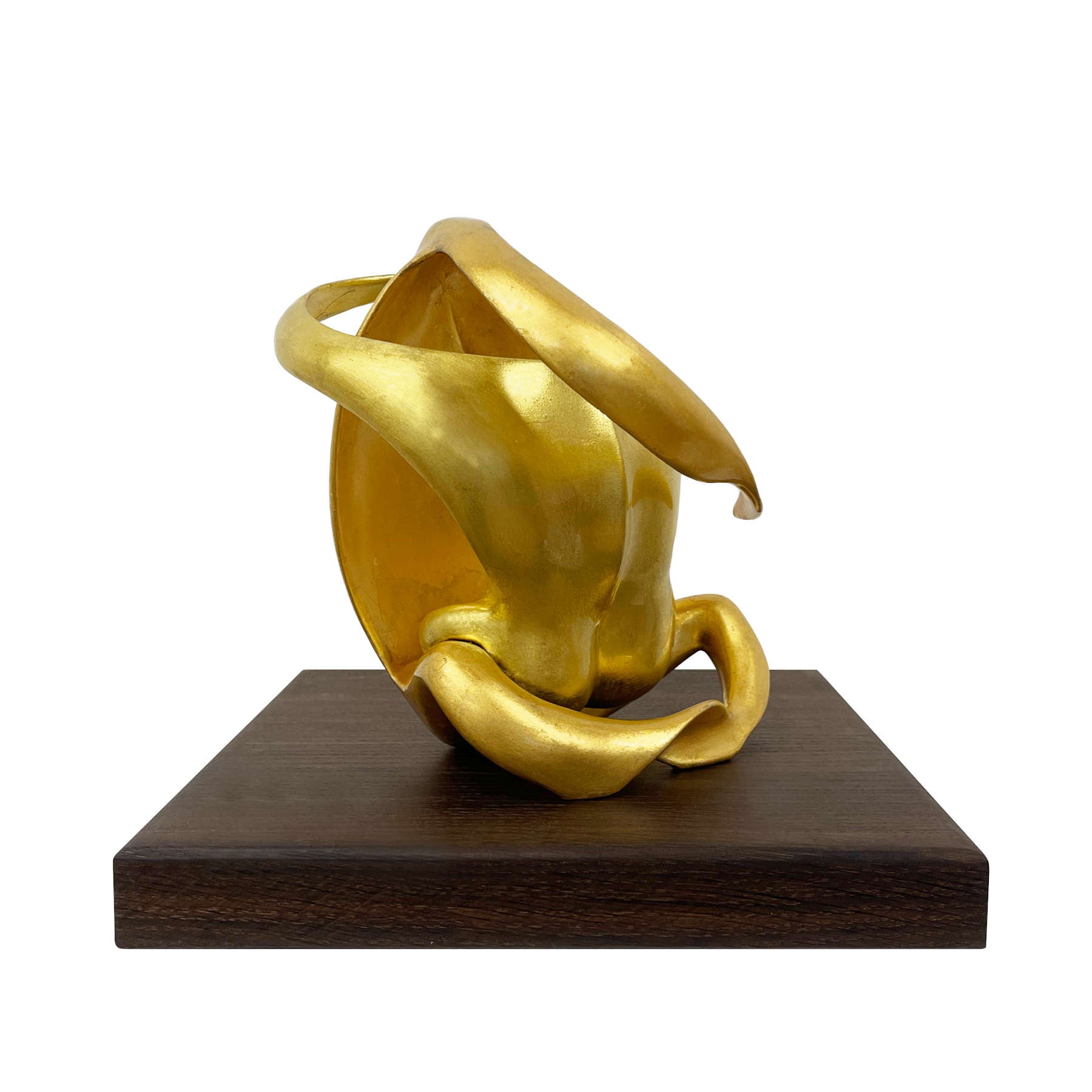 LOVERS Twenty Gold Mixed Media Sculpture By Rolf Frischherz Dubai