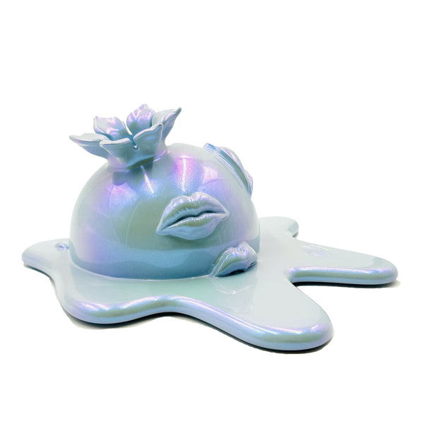 Be My Darling Blue & Purple Pomegranate Resin Sculpture Dubai