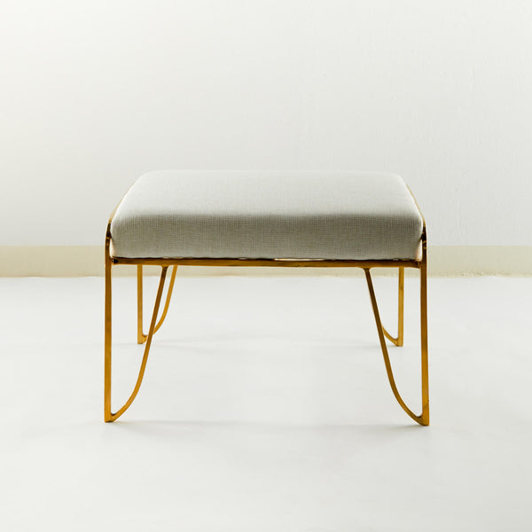 LENA Brass Stool, Designer Furniture in Dubai