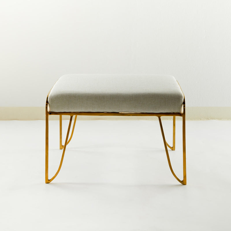 LENA Brass Stool, Designer Furniture in Dubai
