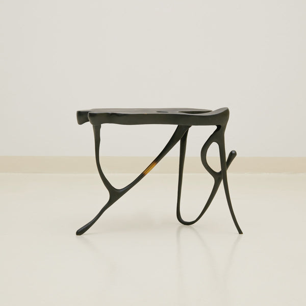 INK Blackened Brass Side Table, Designer Furniture in Dubai