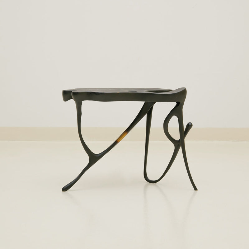 INK Blackened Brass Side Table, Designer Furniture in Dubai