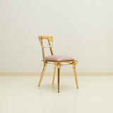 LISU Brass Dining Chair, Designer Furniture in Dubai