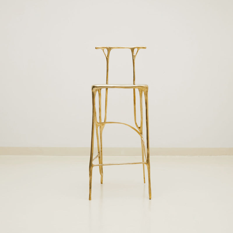 INK Brass Bar Stool, Designer Furniture in Dubai